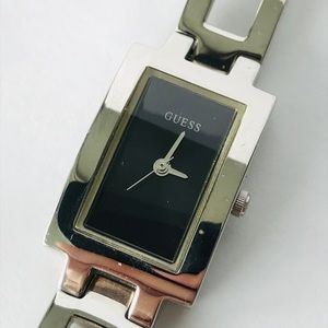GUESS WATCH G LINK BRACELET VINTAGE CLASSIC BLACK